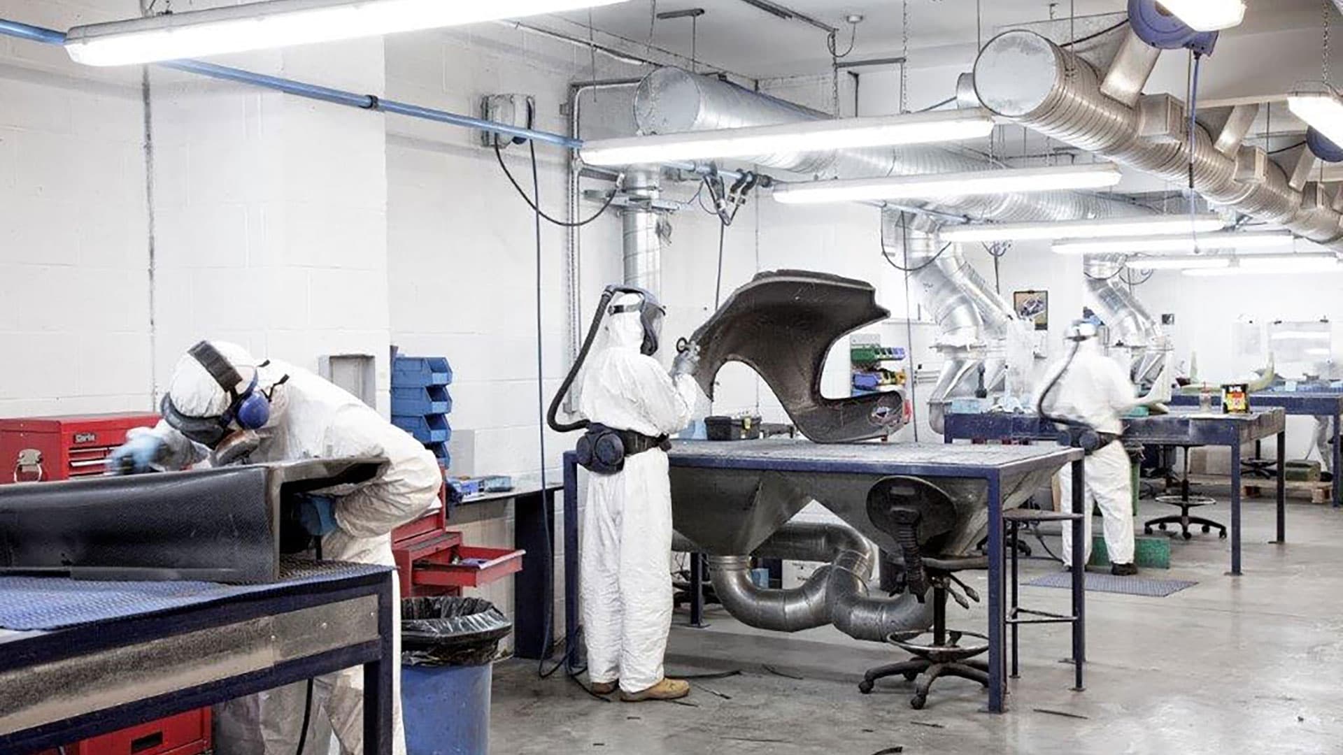 clean and bright workshop